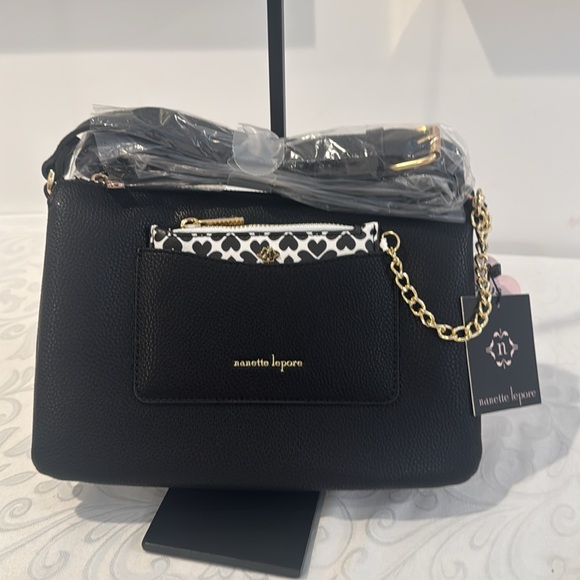 Nanette Lepore Tripple Section Crossbody Bag - Picture 8 of 16